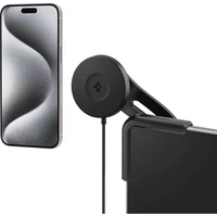 Spigen Tesla TapLock MagSafe Car Mount Charger Qi2 držák s nabíjením černý - Držáky