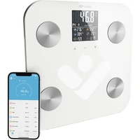 TrueLife FitShape S6 BT chytrá váha bílá - Chytré váhy
