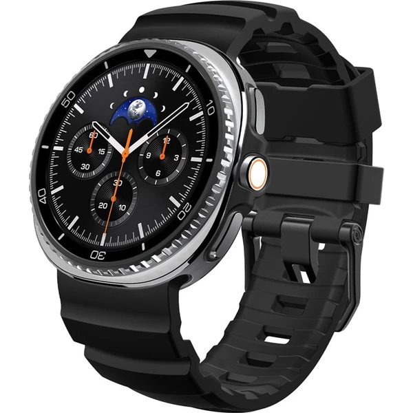 Spigen Silicone Band řemínek Samsung Galaxy Watch8/Classic 46mm/44mm/40mm černý - Řemínky - Obrázek 99122d36ba47479d89d68be97cc22da1