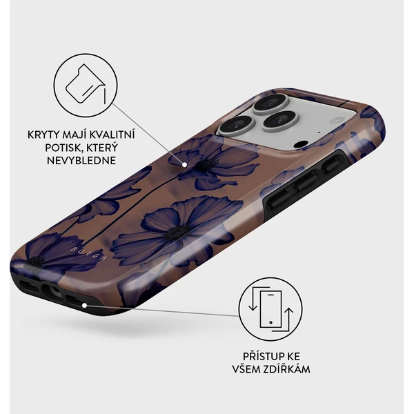 Burga Tough MagSafe kryt iPhone 17 Pro Velvet Night - Pouzdra - Obrázek 991504d1a352401db66bc9bf43285cca
