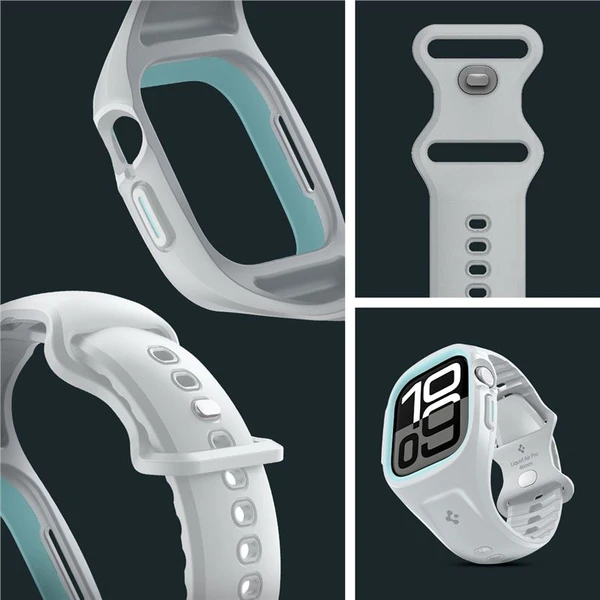 Spigen Liquid Air Pro kryt s řemínkem Apple Watch 10/11 (46mm) šedý - Pouzdra - Obrázek 991ed3919c6a4401ac3c61c863357c75
