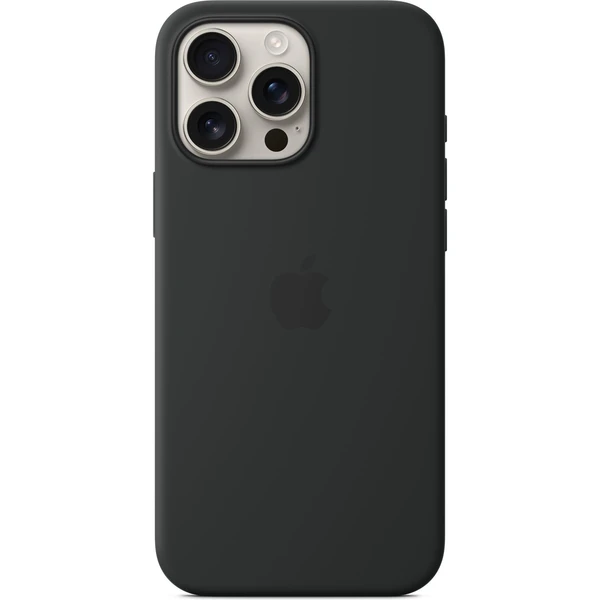 Apple silikonový kryt s MagSafe na iPhone 16 Pro Max černý - Pouzdra - Obrázek 9959000L01