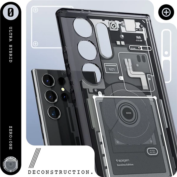 Spigen Ultra Hybrid kryt Samsung Galaxy S24 Ultra zero one - Pouzdra - Obrázek 9963000N01