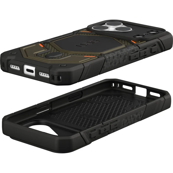 UAG Monarch Pro MagSafe Kevlar kryt iPhone 18 Pro/17 Pro zelený - Pouzdra - Obrázek 9967029441544b538e845b72ad9a4b0c