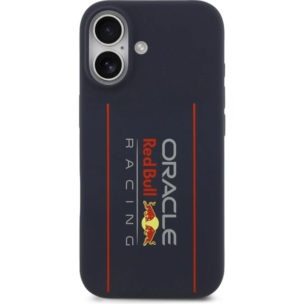 Oracle Red Bull Silicone Vertical Logo MagSafe kryt iPhone 17 modrý - Pouzdra - Obrázek 9968cd19ad3649bea7323c94c341f4cf