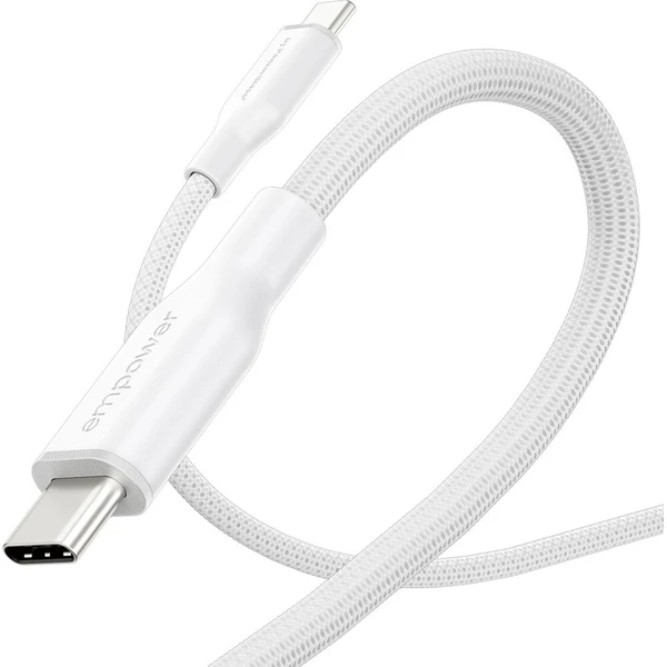PanzerGlass USB-C/USB-C napájecí kabel 60W 1,2m bílý - Kabely a redukce - Obrázek 996c3352b4234e59b900569c24d8a069