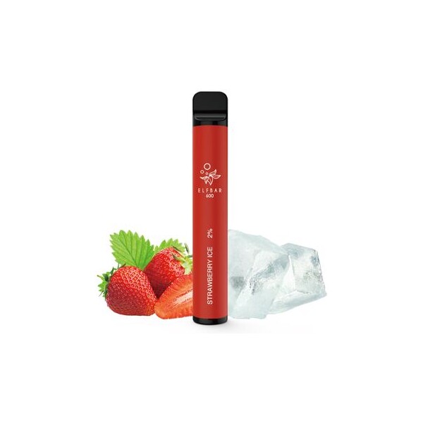 Elfbar 600 Disposable Pod Kit Strawberry Ice
