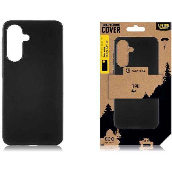 Tactical TPU kryt Samsung Galaxy A56 5G černý - Pouzdra - Obrázek 997b8d90bd19450b863deb93f6526363