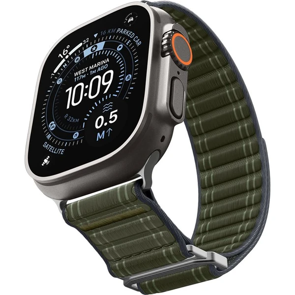 Spigen Fabric Band řemínek (hook-and-loop) Apple Watch 49/46/45/44mm zelený - Řemínky - Obrázek 9981d6fda21047fd8d5dcc897c9f08c5