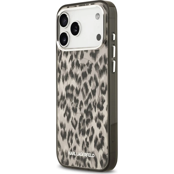 Karl Lagerfeld IML Leopard MagSafe Zadní Kryt pro iPhone 17 Pro Max hnědý - Pouzdra - Obrázek 9986c918584e43fe999dd7abf0cefeb3