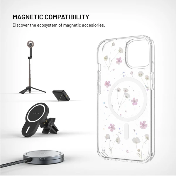 FIXED MagBloom kryt s MagSafe Apple iPhone 15 Blush Plum - Pouzdra - Obrázek 9988610013fc4d90b6f8668e88d47d39