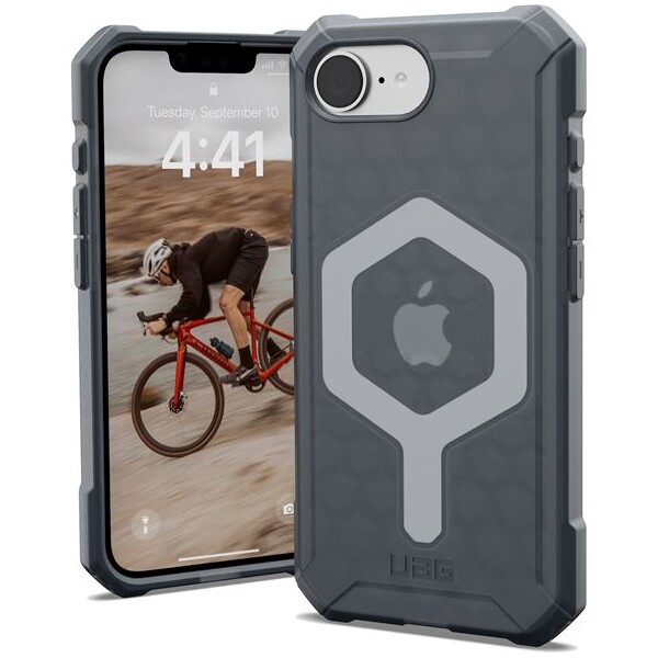 MagSafe kryt pro iPhone 16e UAG Essential Armor - šedý