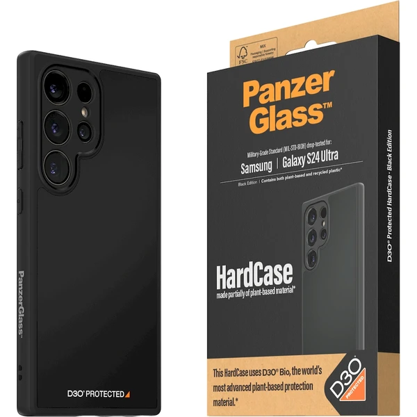 PanzerGlass HardCase D3O Samsung Galaxy S24 Ultra (Black edition) - Pouzdra - Obrázek 99D1000O01