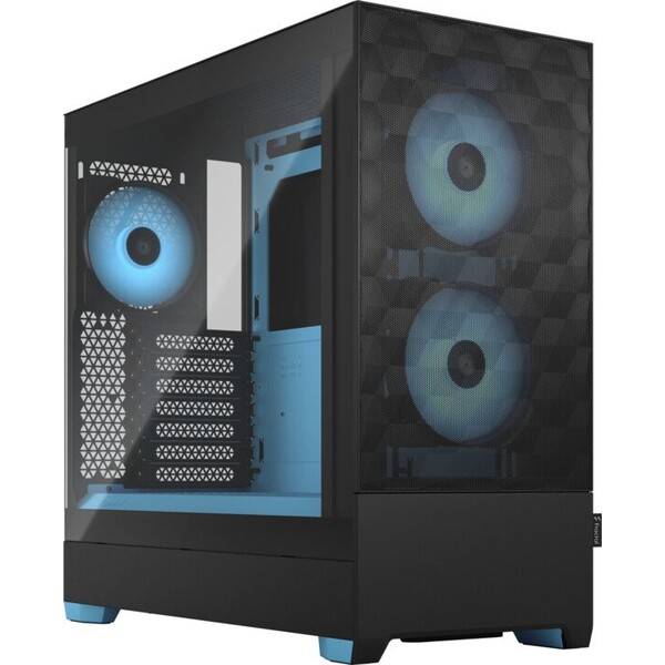 Fractal Design Pop Air RGB Cyan Core TG Clear Tint FD-C-POR1A-02 Modrá