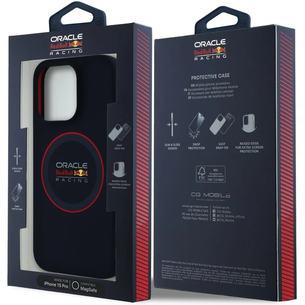 Oracle Red Bull Racing Silicone Red Ring MagSafe kryt iPhone 15 Pro modrý - Pouzdra - Obrázek 99a0dc1cae8f4ed0b07fd7483366da1e