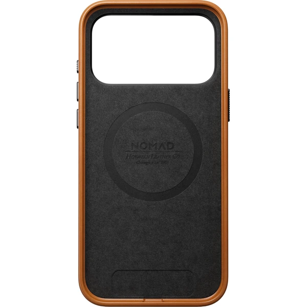 Nomad Traditional Leather (Horween) MagSafe kožený kryt iPhone 18 Pro Max Saddle - Pouzdra - Obrázek 99ced45244c64c1fb44998abb29cb812