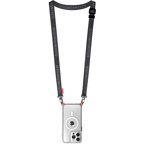 SKINARMA Scout Universal Lanyard popruh černý - Popruhy a crossbody - Obrázek 99d24075934547f4b728409f562b39c7