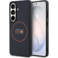 Oracle Red Bull Racing PU Leather Meshed Red Ring Magnetic kryt Samsung Galaxy S26 modrý - Pouzdra