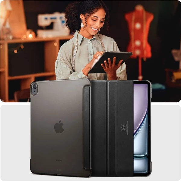 Spigen Smart Fold pouzdro iPad Air 13" (2024-2026) černé - Pouzdra - Obrázek 99dd888662e5458da8d6815b9ad573fd
