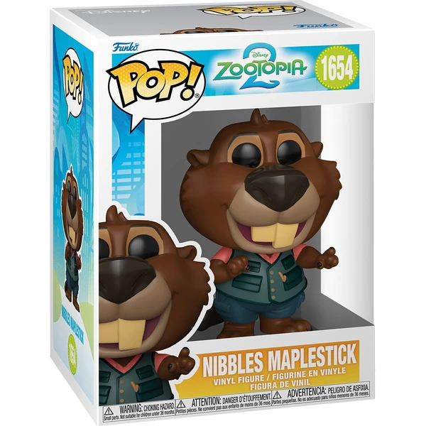 Funko POP! #1654 Disney: Zootopia 2 - Nibbles Maplestick - Funko POP! - Obrázek 9AEO000K01