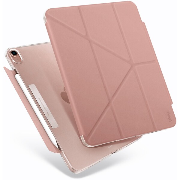 UNIQ Camden Antimikrobiální pouzdro iPad Air (20/22) růžové