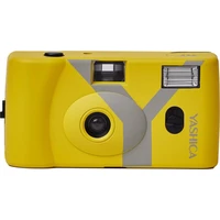 YASHICA MF-1 Snapshot Art Camera analogový fotoaparát žlutý - Fotoaparáty