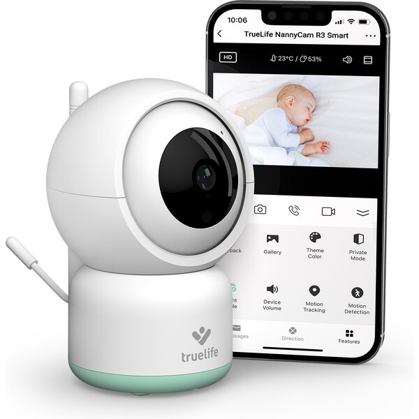 Smart rotační chůvička TrueLife NannyCam R3 Smart
