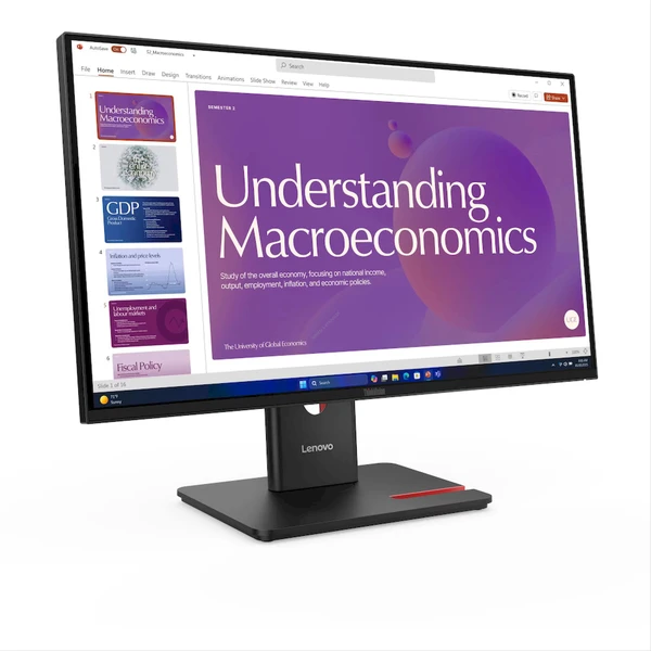 Lenovo ThinkVision T24d-40 monitor - 24" - Monitory - Obrázek 9AOI000K01