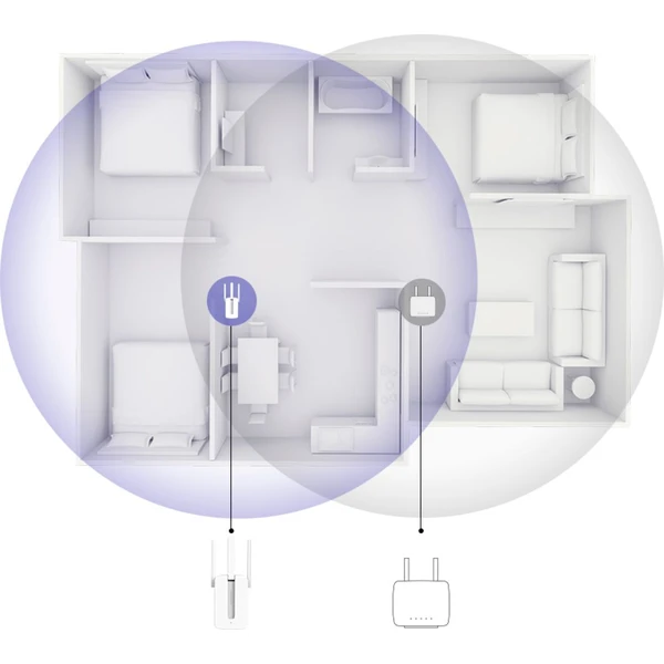 Mercusys MW300RE Extender - Wi-Fi extendery - Obrázek 9AR7300401