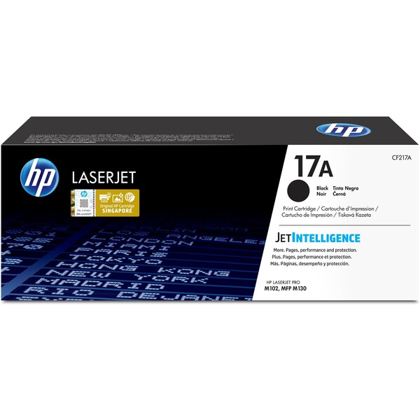 Toner HP CF217A/17A, černá