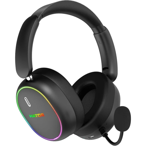 HATOR PHOENIX 2 bezdrátový headset černý - Sluchátka - Obrázek 9BAE000J01