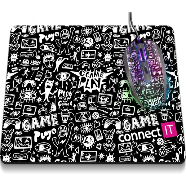 CONNECT IT DOODLE podložka pod myš - Podložky - Obrázek 9BWN600301