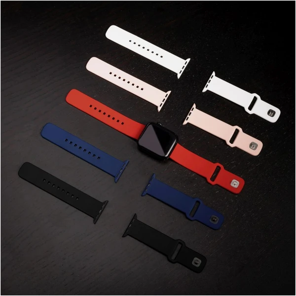 FIXED set silikonových řemínků Apple Watch 38/40/41mm růžový - Řemínky - Obrázek 9CM2000O01