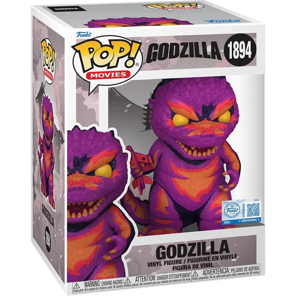 Funko POP! #1894 Movies: Godzilla - Godzilla (Retro-Futurism) (Exclusive) - Funko POP! - Obrázek 9DMG000K01