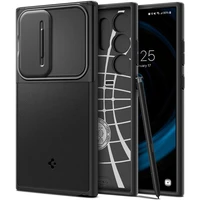 Spigen Optik Armor Samsung Galaxy S24 Ultra černý - Pouzdra