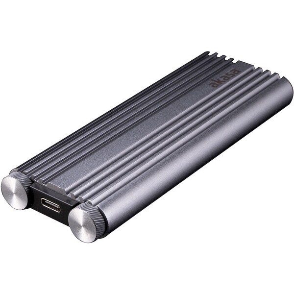 Akasa M.2 PCIe NVMe SSD na USB 3.2 Gen 2 Alu kryt (AK-ENU3M2-07)