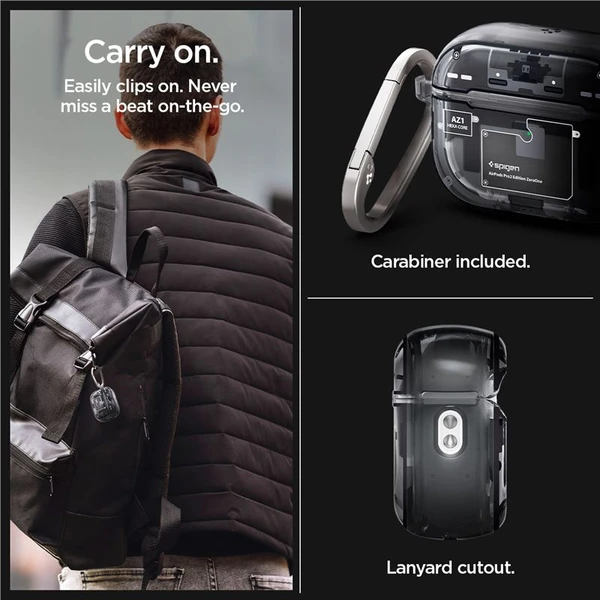 Spigen Ultra Hybrid pouzdro Apple AirPods Pro 2. gen. zero one - Pouzdra - Obrázek 9E66000N01