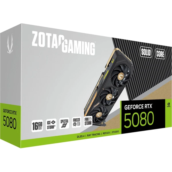 ZOTAC NVIDIA GeForce RTX 5080 SOLID Core - Grafické karty - Obrázek 9ELI000K01