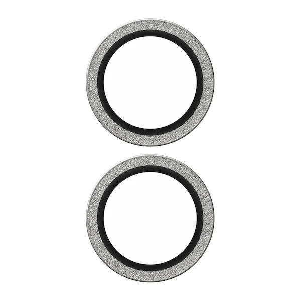 PanzerGlass® SAFE Camera Apple iPhone 16/16 Plus třpytivě stříbrné HoOps™ - Ochranné folie a skla - Obrázek 9F08000P01