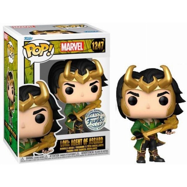 Funko Pop Marvel 1247 Loki Agent Of Asgard main image 0