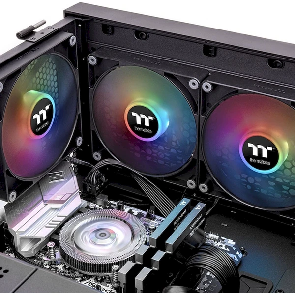 Thermaltake CT120 ARGB 2-Pack černá - Ventilátory pro PC - Obrázek 9G0M000K01