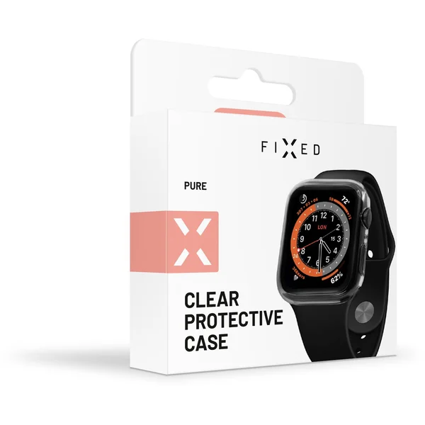 FIXED Pure ochranné pouzdro s temperovaným sklem Apple Watch 40mm čiré - Pouzdra - Obrázek 9G6N600301