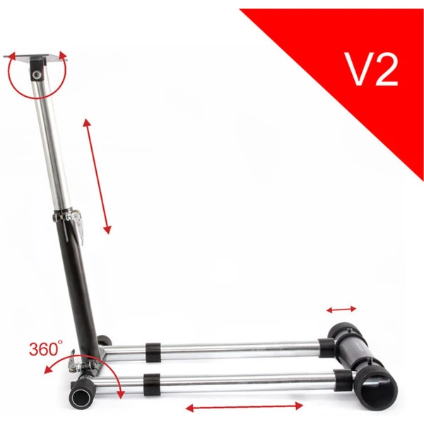 Wheel Stand Pro Thrustmaster F458 Spider T80/T100 T150 F458/F430 Wheels V2 ROSSO red  - Kokpity - Obrázek 9H16G00101