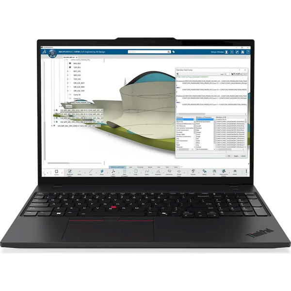 Lenovo ThinkPad P16s Gen 4 (21QV000PCK) RTX PRO 500 Blackwell černý + 3 roky záruky Černá