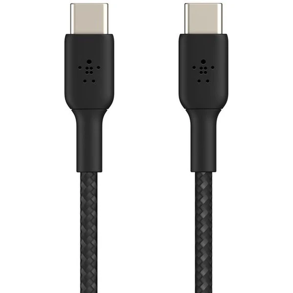 Belkin BOOST Charge Braided USB-C/USB-C napájecí kabel 60W 0,15m černý - Kabely a redukce - Obrázek 9HQF000N01