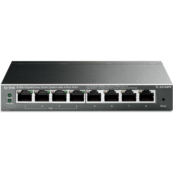 TP-Link TL-SG108PE Šedá