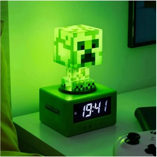Budík Paladone Minecraft - Creeper - Hodiny a budíky - Obrázek 9JJK000K01