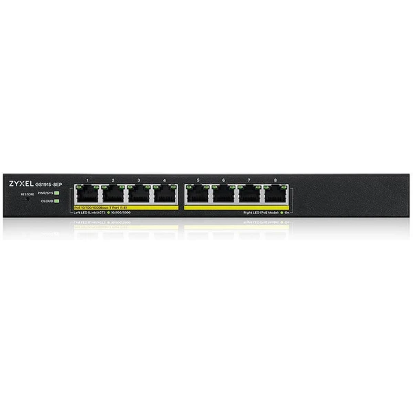 Zyxel GS1915-8EP switch - Switche - Obrázek 9L59000N01