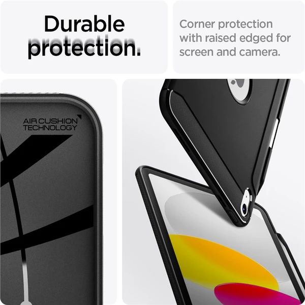 Spigen Rugged Armor zadní kryt iPad 10.9" (2022)/iPad 11" (2025) černý - Pouzdra - Obrázek 9L75000J01
