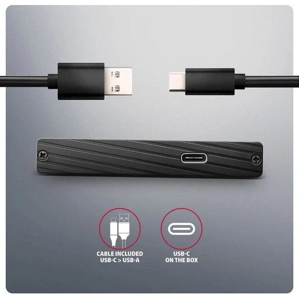 AXAGON EE25-XA6C externí box - Externí boxy - Obrázek 9L9M000K01